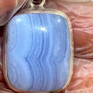 Blue lace agate
